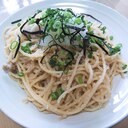 【パスタ】おからとツナの和風パスタ